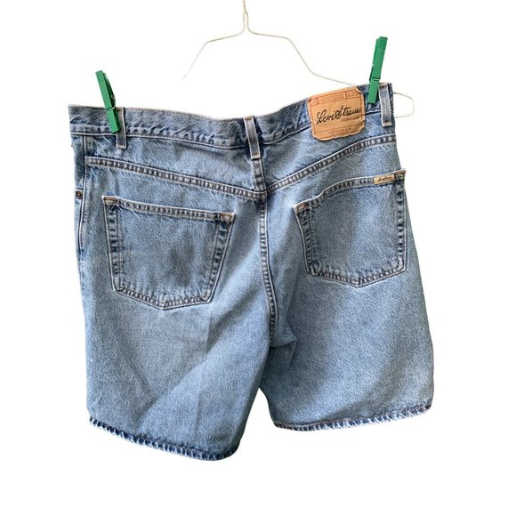 Mens Levi Strauss Signature Denim Shorts SZ 38 - Picture 2 of 7